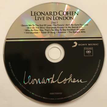 2CD Leonard Cohen: Live In London 21381