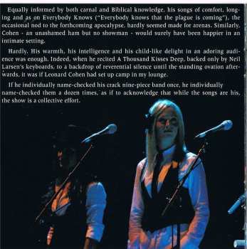 2CD Leonard Cohen: Live In London DIGI