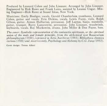 CD Leonard Cohen: New Skin For The Old Ceremony 177233