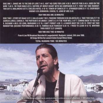 2CD Leonard Cohen: Reykjavik 1988 291803