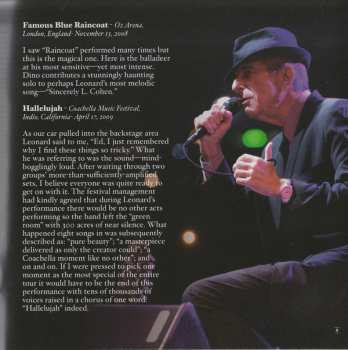 CD Leonard Cohen: Songs From The Road 33583