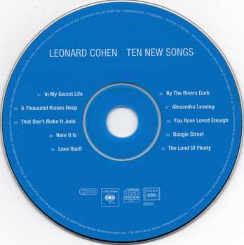 CD Leonard Cohen: Ten New Songs 35874