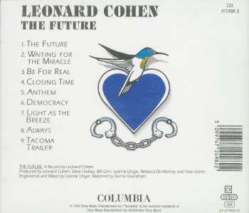 CD Leonard Cohen: The Future 13647