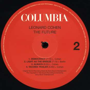 LP Leonard Cohen: The Future 13650