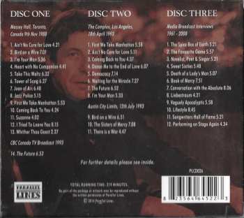 3CD/Box Set Leonard Cohen: The Spirit Of Radio (Classic Broadcasts Recordings) 415277