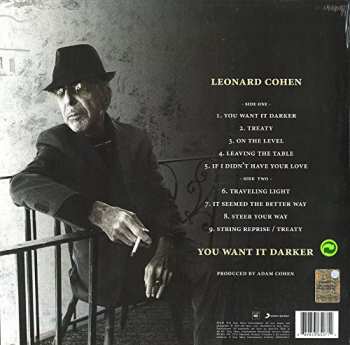 LP Leonard Cohen: You Want It Darker