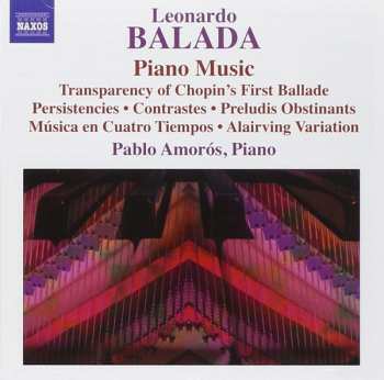 Leonardo Balada: Piano Music