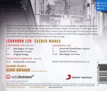 CD Leonardo Leo: Sacred Works 323720