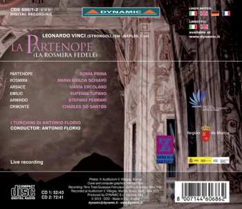 2CD Leonardo Vinci: La Partenope 254547