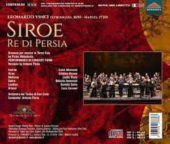 3CD Leonardo Vinci: Siroe Re Di Persia 115757