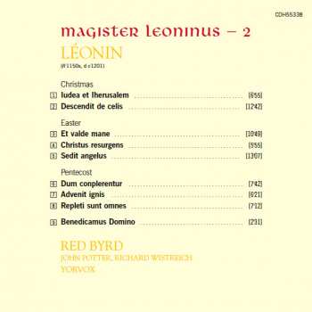 CD Léonin: Sacred Music From 12th Century Paris - 2 270904