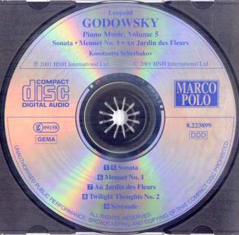 CD Leopold Godowsky: Piano Music Volume 5 303073