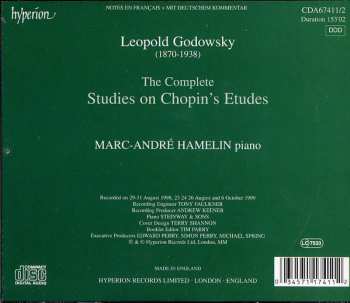 2CD Leopold Godowsky: The Complete Studies On Chopin's Études 177539