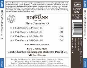 CD Leopold Hofmann: Flute Concertos • 3 122868