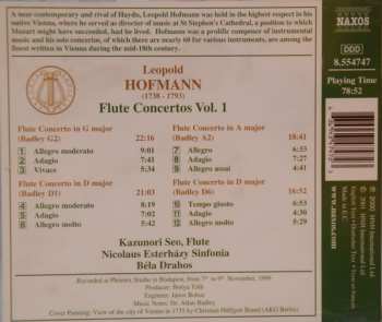 CD Leopold Hofmann: Flute Concertos Vol. 1 189476