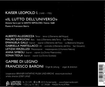 CD Leopold I: Il Tutto Dell'Universo 459050