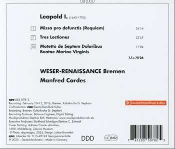 CD Leopold I: Requiem / Lectiones 519973