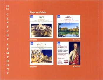 CD Leopold Koželuh: Symphonies • 2 120506