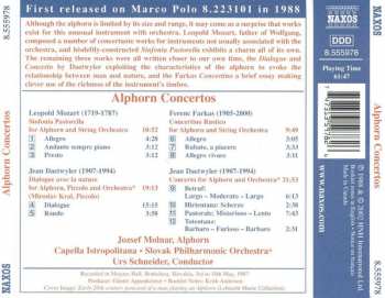 CD Leopold Mozart: Alphorn Concertos 189176