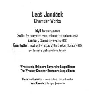 CD Leoš Janáček: Chamber Works 445998