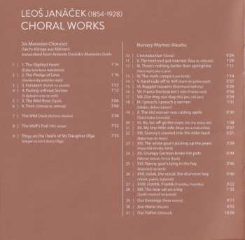 CD Leoš Janáček: Choral Works (Six Moaravian Choruses (After Dvořák)) 283455