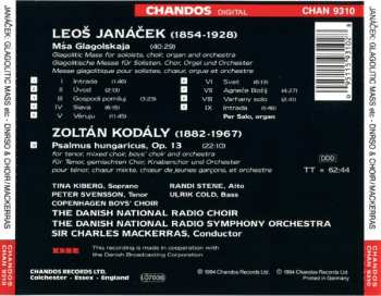 CD Leoš Janáček: Glagolitic Mass (Premiere Recording Of Original Version) * Psalmus Hungaricus 316281