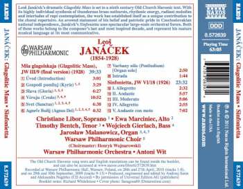 CD Leoš Janáček: Glagolitic Mass / Sinfonietta 345559