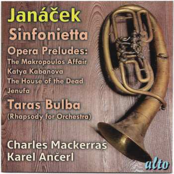 Album Leoš Janáček: Janáček Sinfonietta, 4 Opera Preludes, Taras Bulba