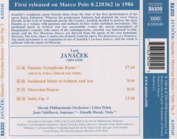 CD Leoš Janáček: Danube (Symphonic Poem) ● Moravian Dances ● Suite, Op. 3 233647