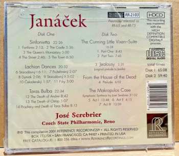 2CD Leoš Janáček: Sinfonietta / Lachian Dances / Taras Bulba 188801