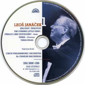 2CD Leoš Janáček: Sir Charles Mackerras Conducts Janáček 6711