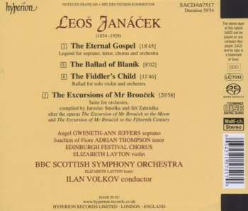 SACD Leoš Janáček: The Eternal Gospel / The Ballad Of Blaník / The Fiddler's Child / The Excursions Of Mr Brouček 329121