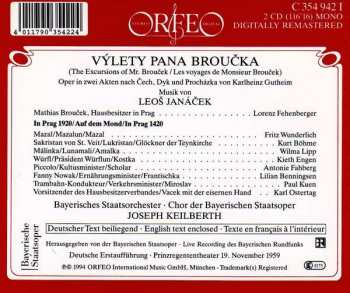2CD Leoš Janáček: The Excursions of Mr. Broucek 236775
