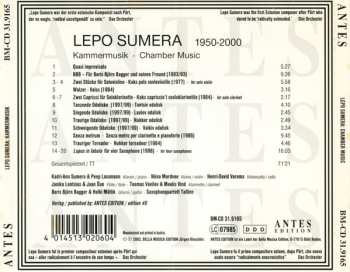 CD Lepo Sumera: Kammermusic 292364