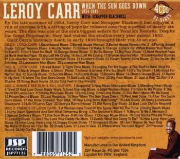 4CD/Box Set Leroy Carr: When The Sun Goes Down 1934-1941 114733