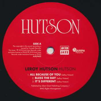LP Leroy Hutson: Hutson 425081