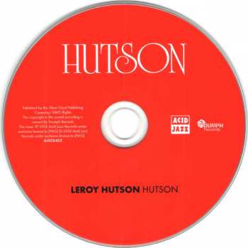 CD Leroy Hutson: Hutson DIGI 385601