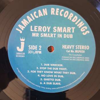 LP Leroy Smart: Mr Smart In Dub 81404