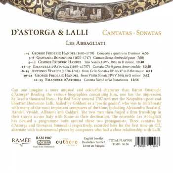 CD Les Abbagliati: D'Astorga & Lalli - Cantatas and Sonatas  390471