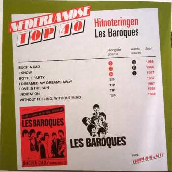 2CD Les Baroques: The Golden Years Of Dutch Pop Music (A&B Sides + All  Album Tracks) 450601