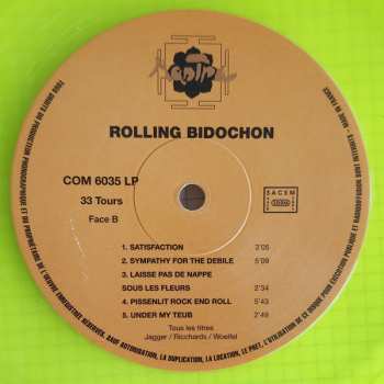 LP Les Bidochons: Sales Gueules CLR 77256