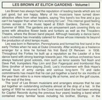 CD Les Brown And His Band Of Renown: Live At Elitch Gardens 261402