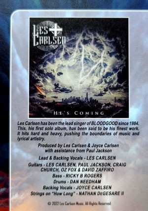 CD Les Carlsen: He's Coming