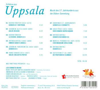 CD Les Cornets Noirs: Schätze Aus = Tresors From = Trésors D' Uppsala 516684