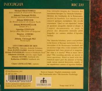 CD Les Corsaires du Roy: Die Deutsche Schalmey Ou La Naissance Du Hautbois Baroque 326653