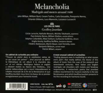 CD Les Cris de Paris: Melancholia 313042