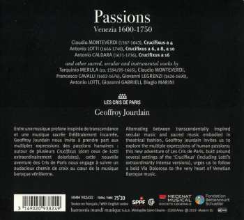 CD Les Cris de Paris: Passions (Venezia 1600 - 1750) 97304