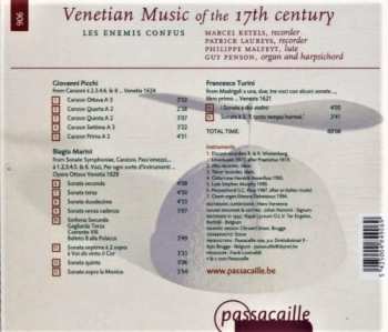 CD Les Enemis Confus: Venetian Music Of The 17th Century  298023