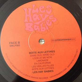 LP Les Hay Babies: Boîte Aux Lettres