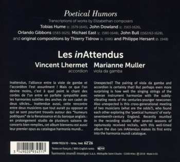 CD Les inAttendus: Poetical Humors DIGI 101061